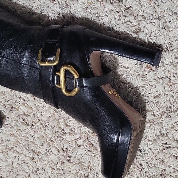 Prada boots with prada removable buckle size 35 - Picture 5 of 14